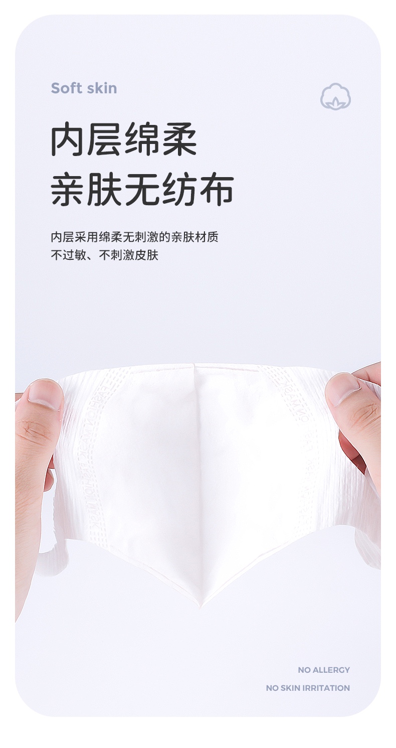 大勝3D立體兒童一次性口罩圖片9