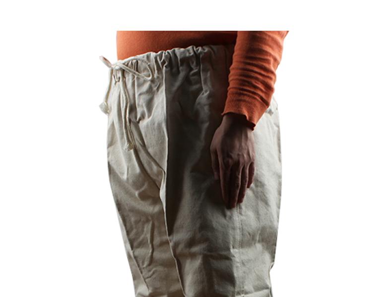 花護(hù)帆布噴砂褲圖片3