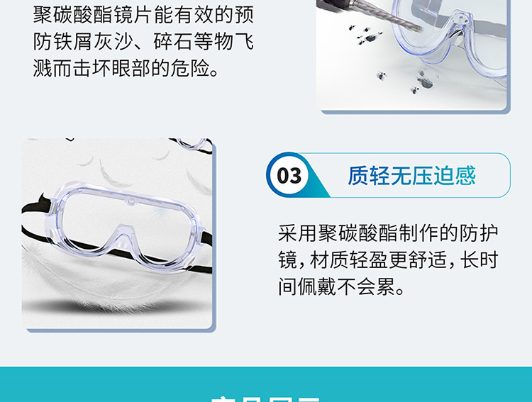 東貝醫(yī)用護(hù)目鏡圖片4