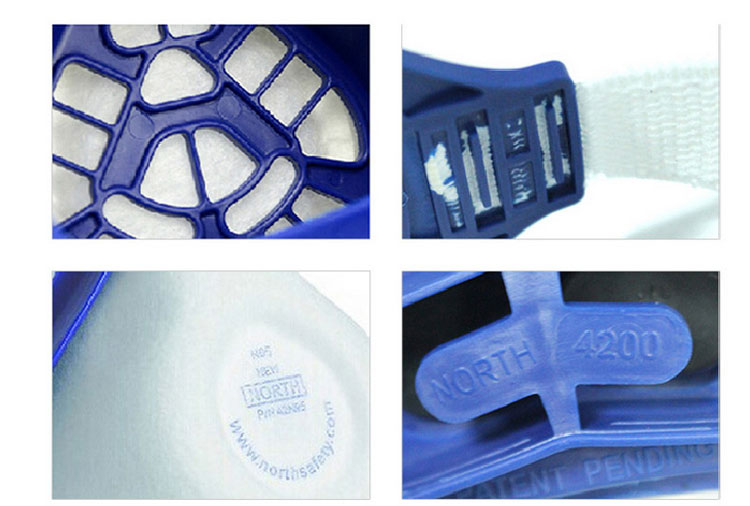 Honeywell霍尼韋爾4200M 4200標(biāo)準(zhǔn)版防塵面具圖片4