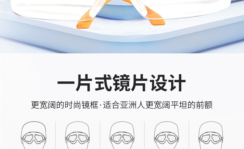 Honeywell霍尼韋爾110200S600A流線型防沖擊防刮擦防護(hù)眼鏡圖片2