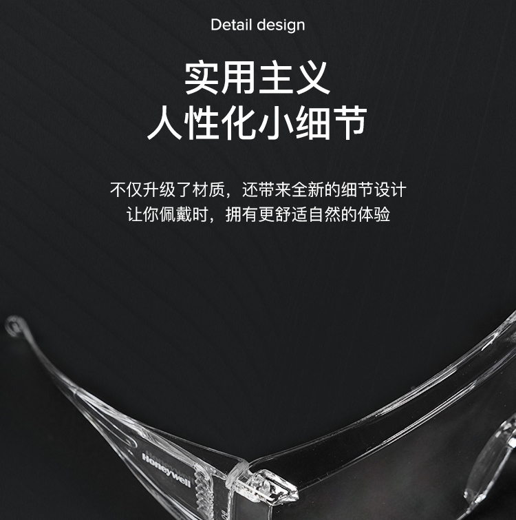 Honeywell霍尼韋爾100002 VisiOTG-A透明防霧鏡片訪客防護眼鏡圖片13