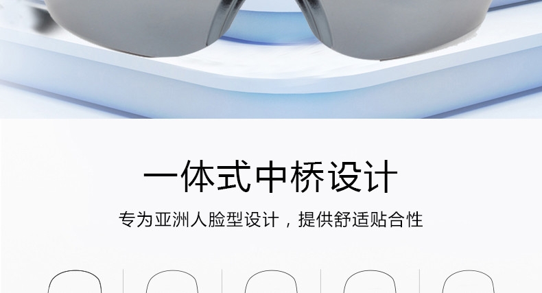 Honeywell霍尼韋爾100022VL1-A加強(qiáng)防刮擦防護(hù)眼鏡圖片2