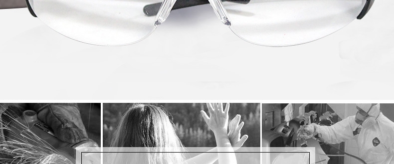 Honeywell霍尼韋爾1002781M100經(jīng)典款防霧防刮擦防護(hù)眼鏡圖片2