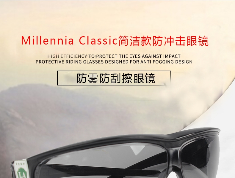 Honeywell霍尼韋爾1002782M100經(jīng)典款防霧防刮擦防護(hù)眼鏡圖片1
