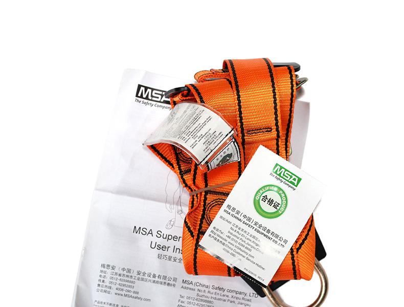 梅思安10128052輕巧星全身式中號(hào)安全帶圖4