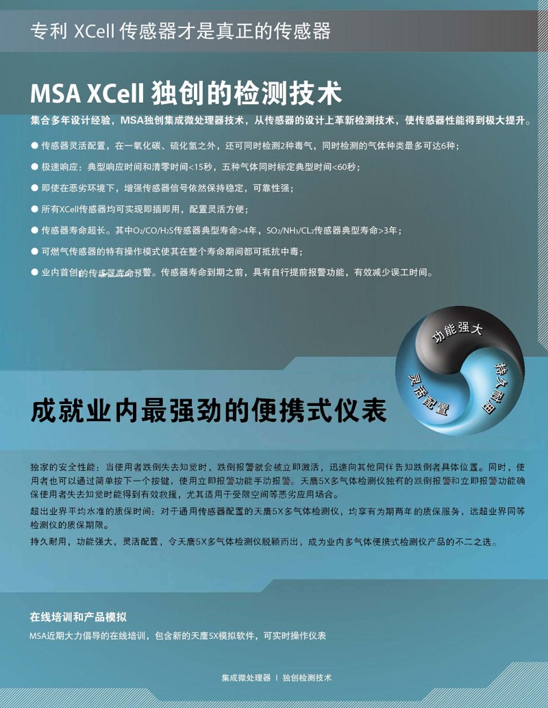 梅思安10128839天鷹5X多種氣體檢測(cè)儀圖5