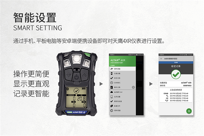 梅思安10196256(國產(chǎn)版)天鷹4XR藍牙版多種氣體檢測儀圖片8