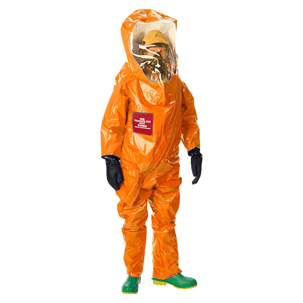 雷克蘭ICP491后入式全封閉式A級訓(xùn)練防化服圖片