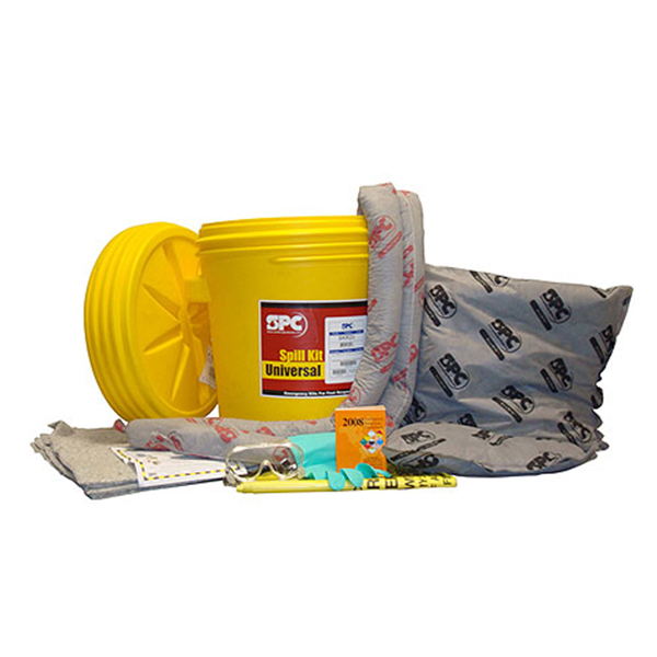 貝迪SKR-20 (吸附量可達(dá)66公升)泄漏處理套件75公升桶裝帶有螺旋蓋防污套件圖片