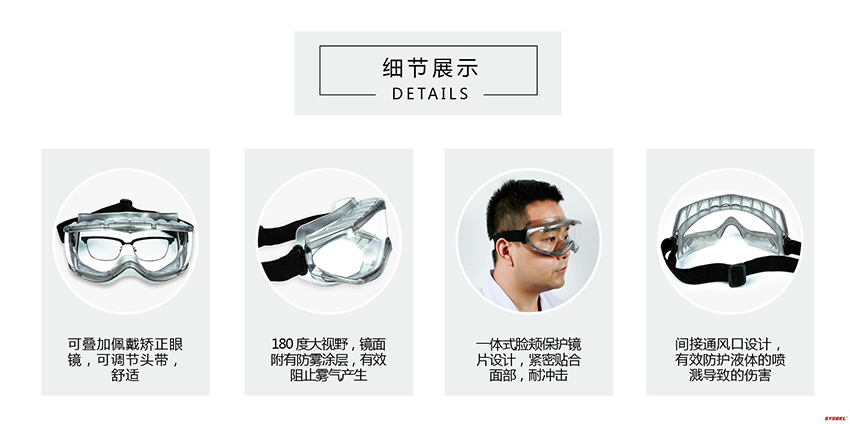 西斯貝爾WG-9200護(hù)目鏡圖1