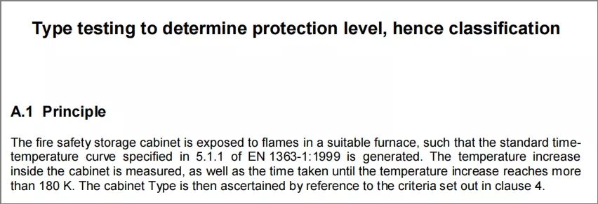 EN14470-1:2004防火測(cè)試