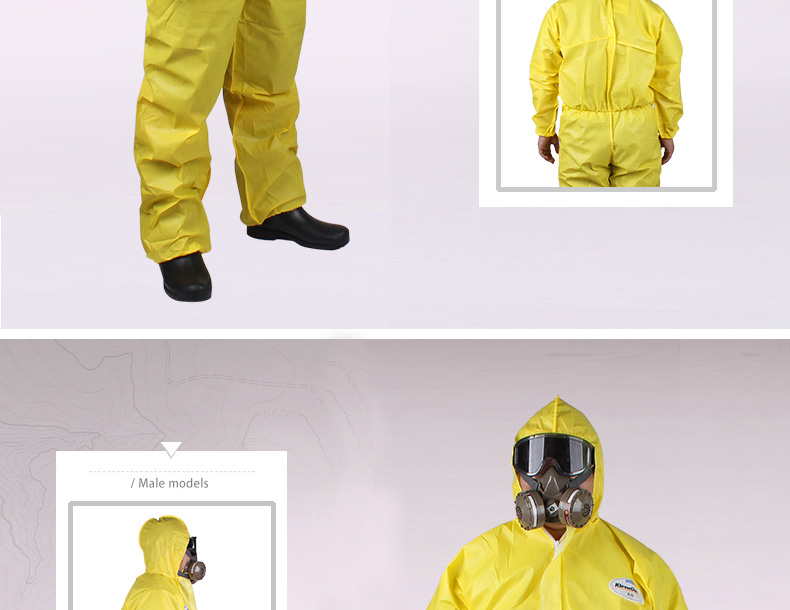 金佰利9813A70化學(xué)防護(hù)服圖5