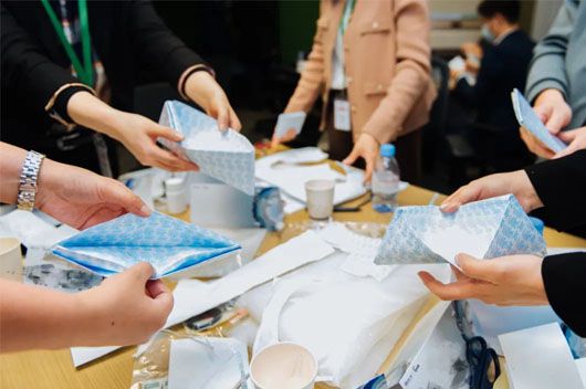 廢棄的Tyvek干燥劑包裝袋升級