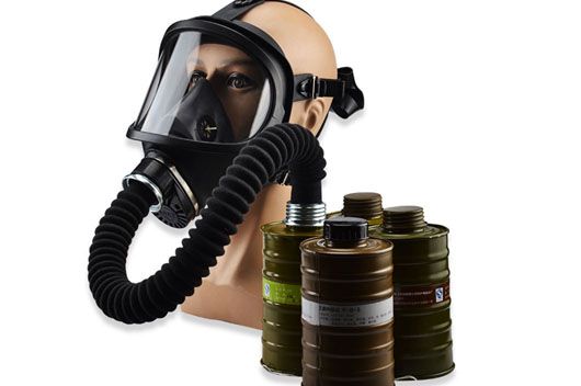 長(zhǎng)管式防毒面具