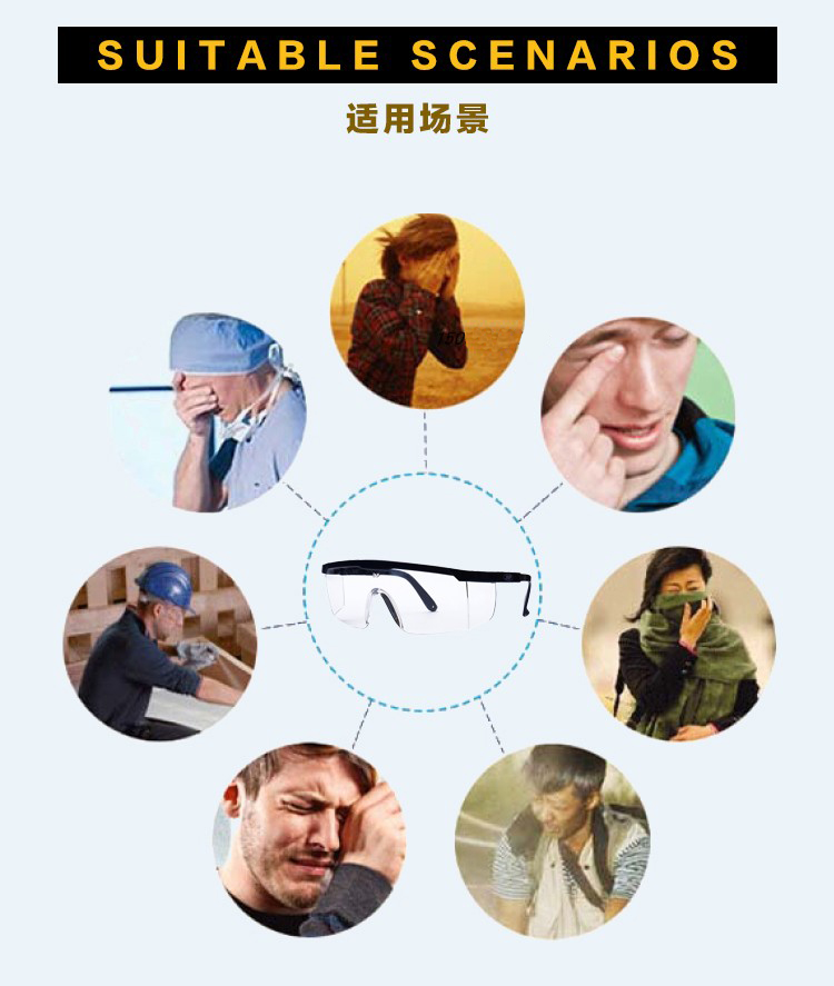 潔適比02-1295 Hydra(A/M)防霧防護(hù)眼鏡圖2