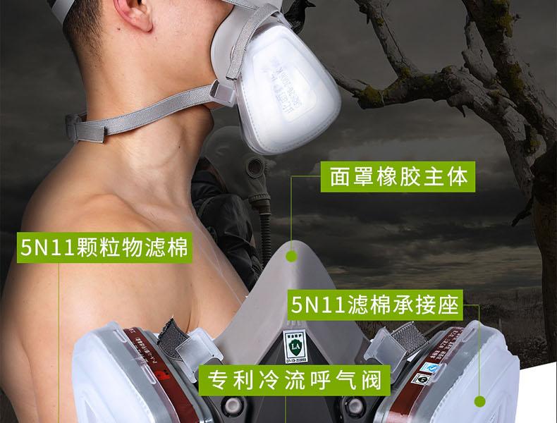 普達(dá)FD-410過(guò)濾式防毒面具套裝圖10