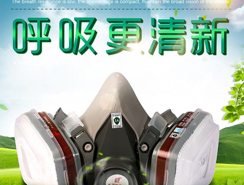 普達(dá)FD-410過(guò)濾式防毒面具套裝圖6