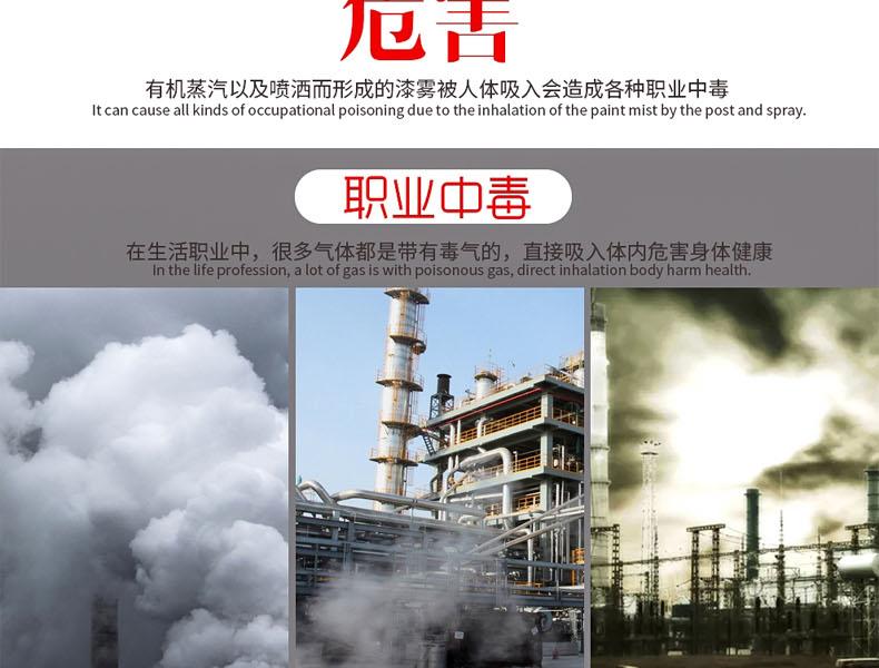 普達(dá)FD-410過(guò)濾式防毒面具套裝圖3