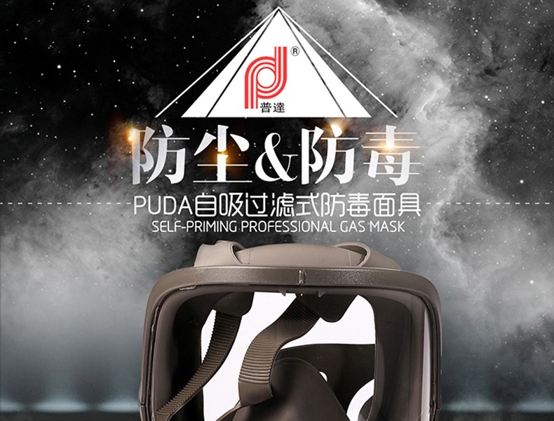 普達(dá)MJ-4006防毒全面具圖1