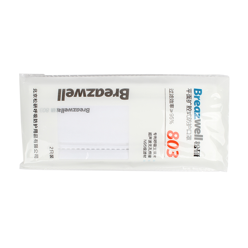 松研803平面擴(kuò)腔式防護(hù)口罩圖片1