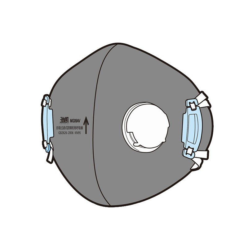 港凱MG09AV KN95防塵口罩圖片1