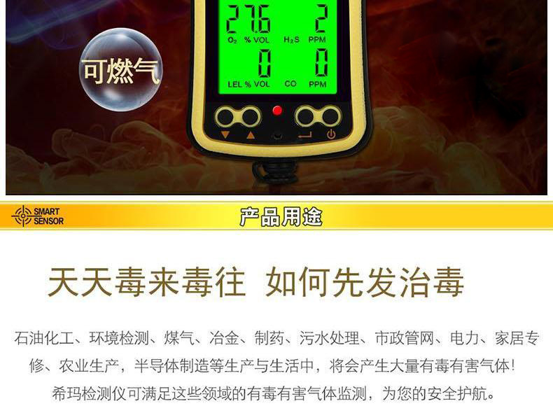 ?，擜S8900四合一氣體檢測(cè)儀圖3