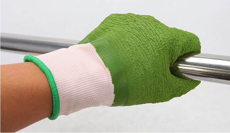 星宇L568波浪紋浸膠勞保手套圖片9