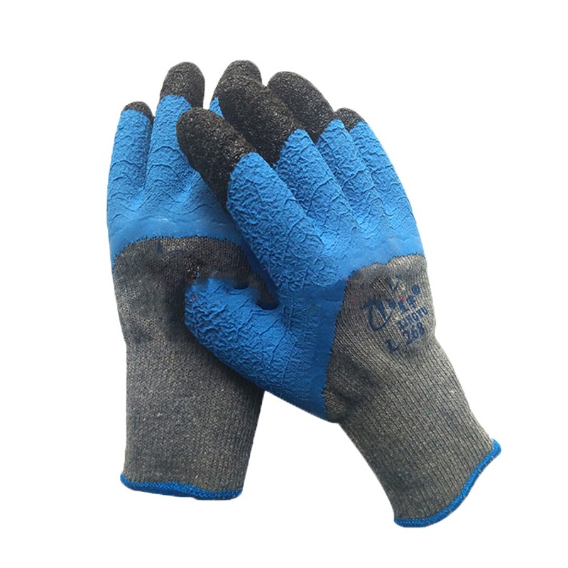 星宇L268紗線皺紋勞保手套圖片1