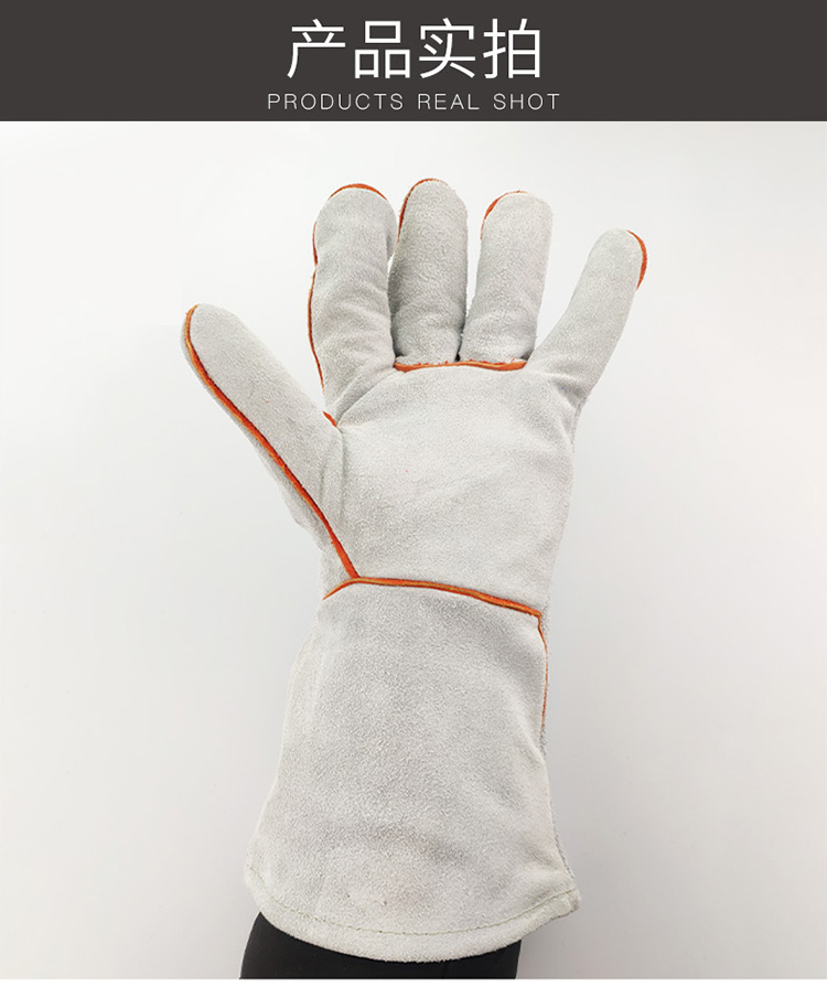 威特仕10-2112L-15灰色電焊手套圖9