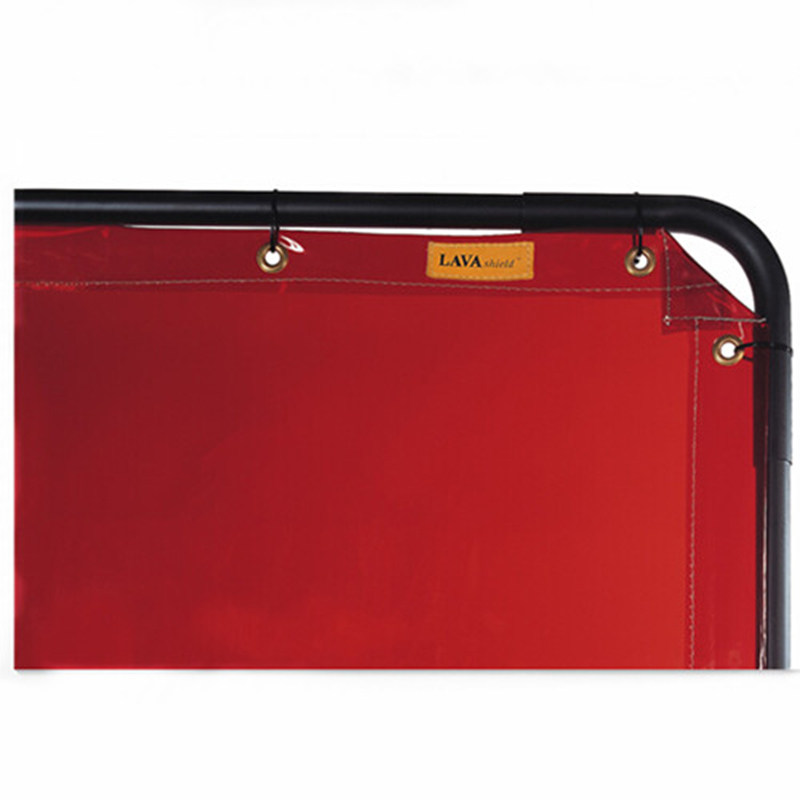 威特仕55-6466熔巖盾橘紅色焊接防護(hù)屏圖片