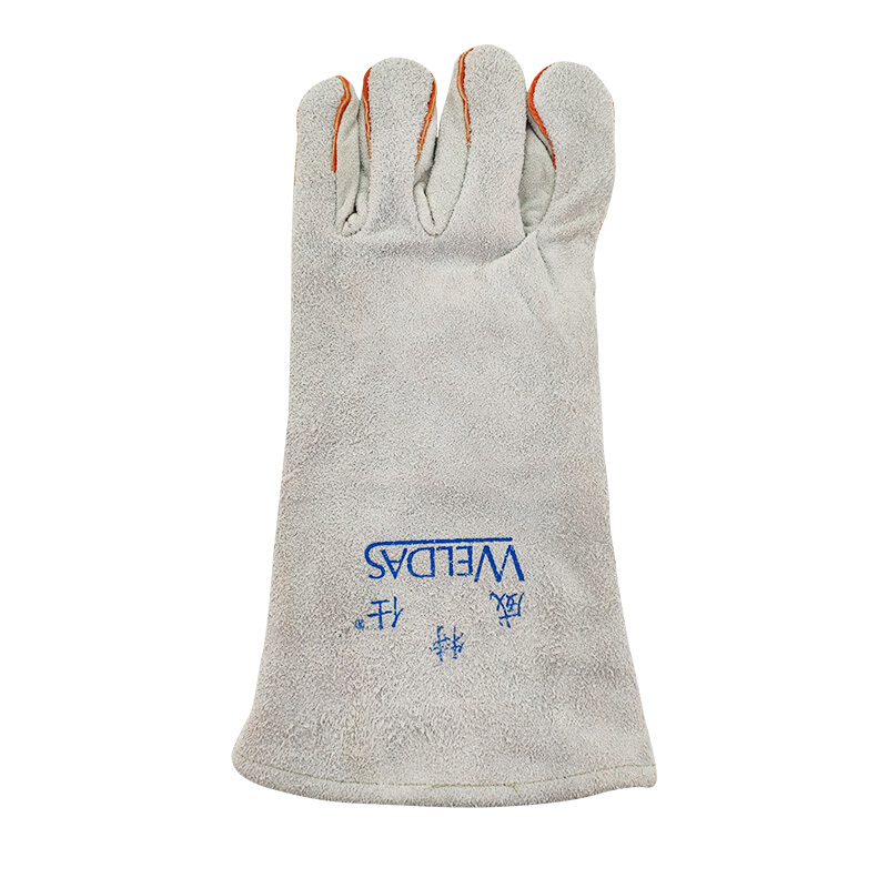 威特仕10-2112L-18灰色電焊皮手套圖片3