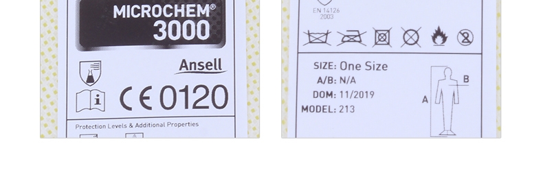 微護(hù)佳YE30-W-99-213-00MC3000黃色防化圍裙圖片6