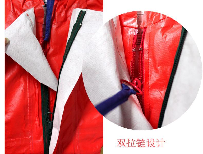 微護佳CFR RD96-T-99-111-02高亮紅色阻燃防化服圖片7