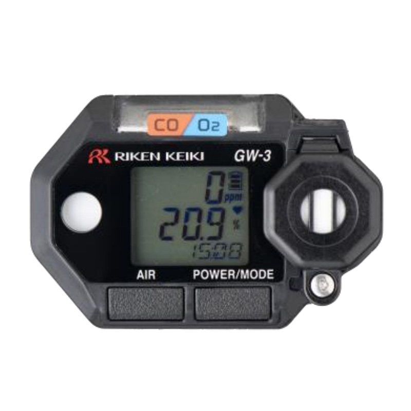 理研GW-3(CX)便攜式一氧化碳氧氣二合一氣體檢測(cè)儀圖片