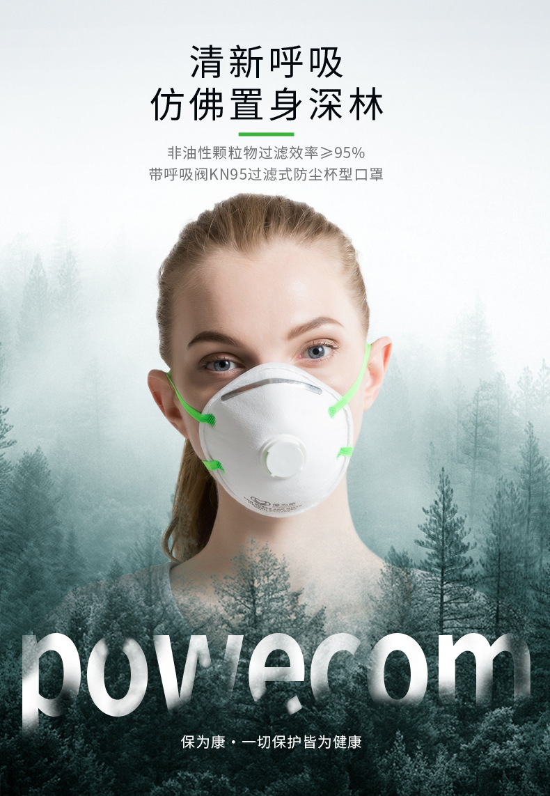 保為康9590 KN95防塵口罩圖片1