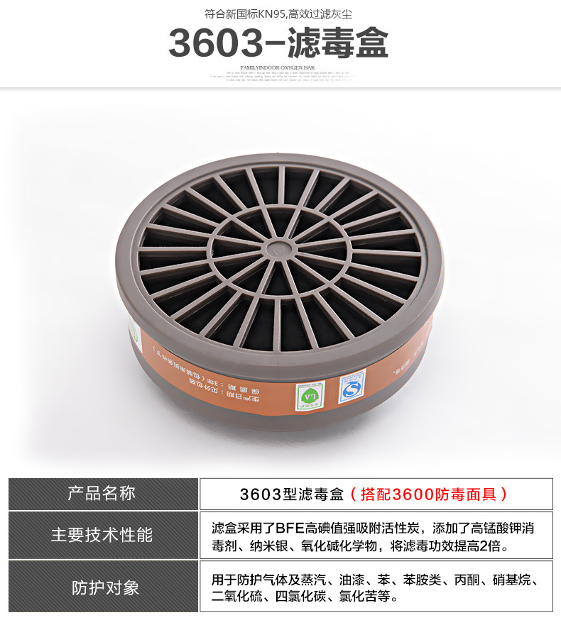 保為康8303濾毒盒圖片5