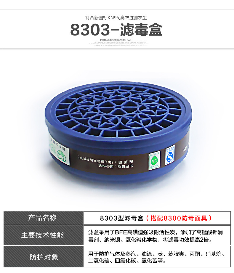 保為康3903濾毒盒圖片6