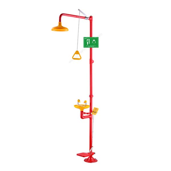 潤(rùn)旺達(dá)WJH0358A紅色復(fù)合式洗眼器圖片