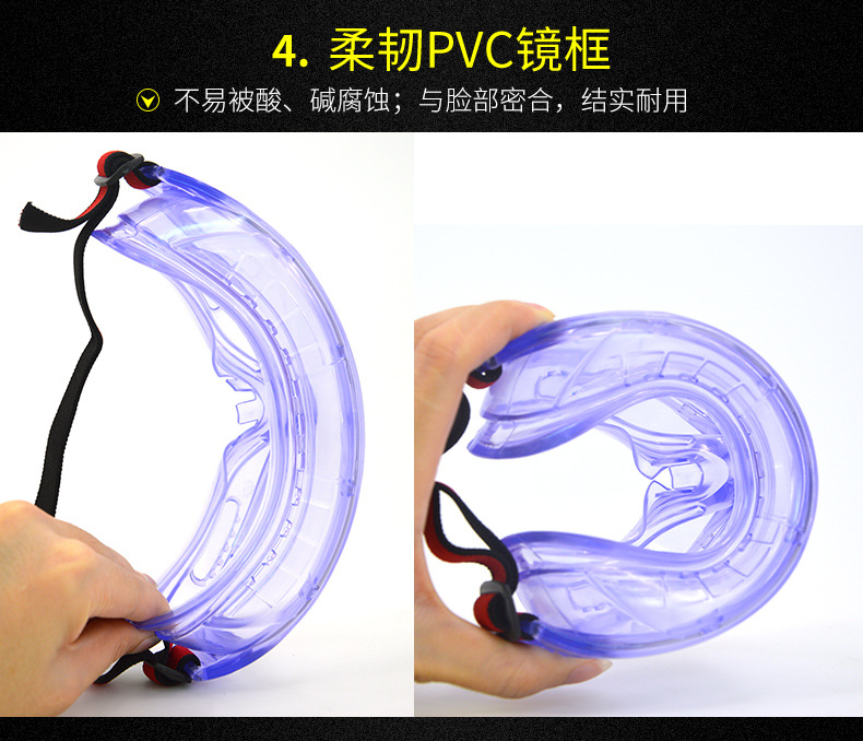 華特HT2921防霧防刮擦護(hù)目鏡圖片7