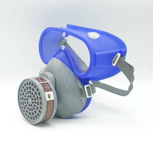 以勒8500A半面罩防毒面具配護(hù)目鏡圖片