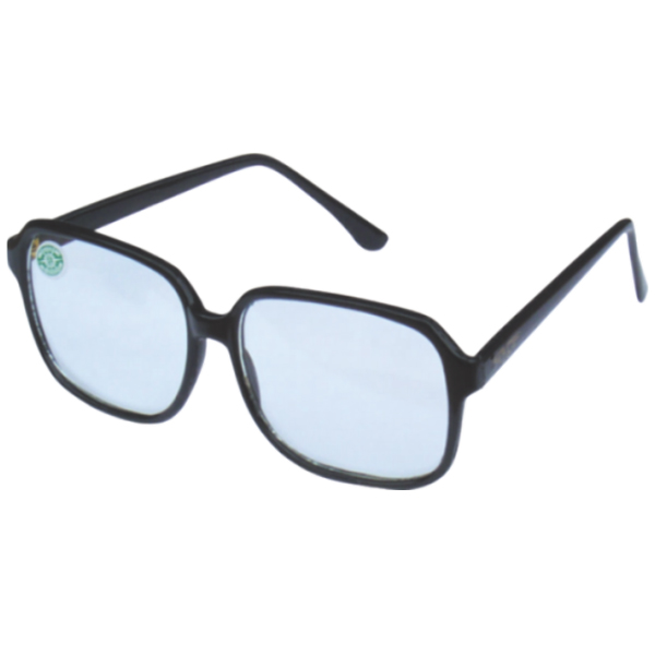 以勒9288A黑架平光防護(hù)眼鏡圖片