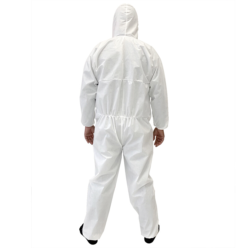 星工XGW-02L無塵連體防塵防水防油一次性防護(hù)服圖片2