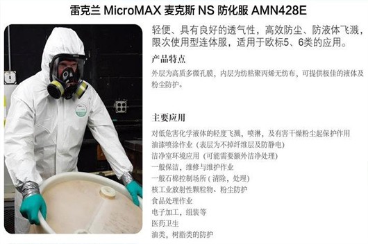 雷克蘭AMN428E麥克斯滅菌型醫(yī)用防護(hù)服