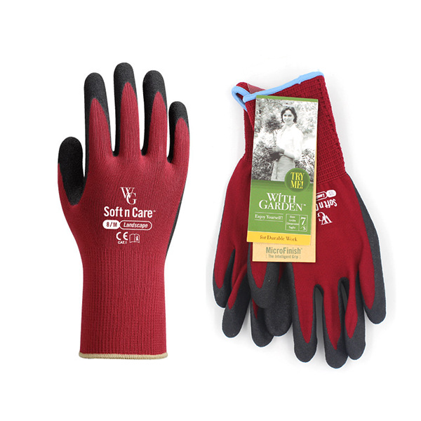 TOWA596丁腈涂掌耐磨防割勞保手套圖片