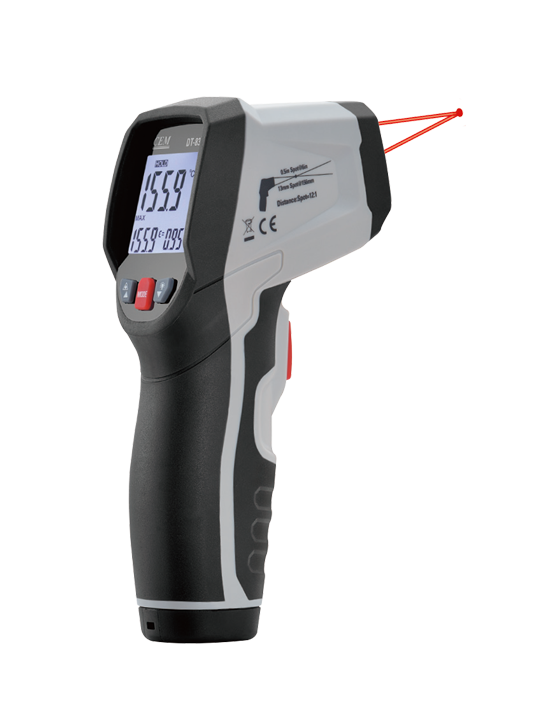 華盛昌DT-833+專業(yè)雙激光紅外測溫儀圖片1