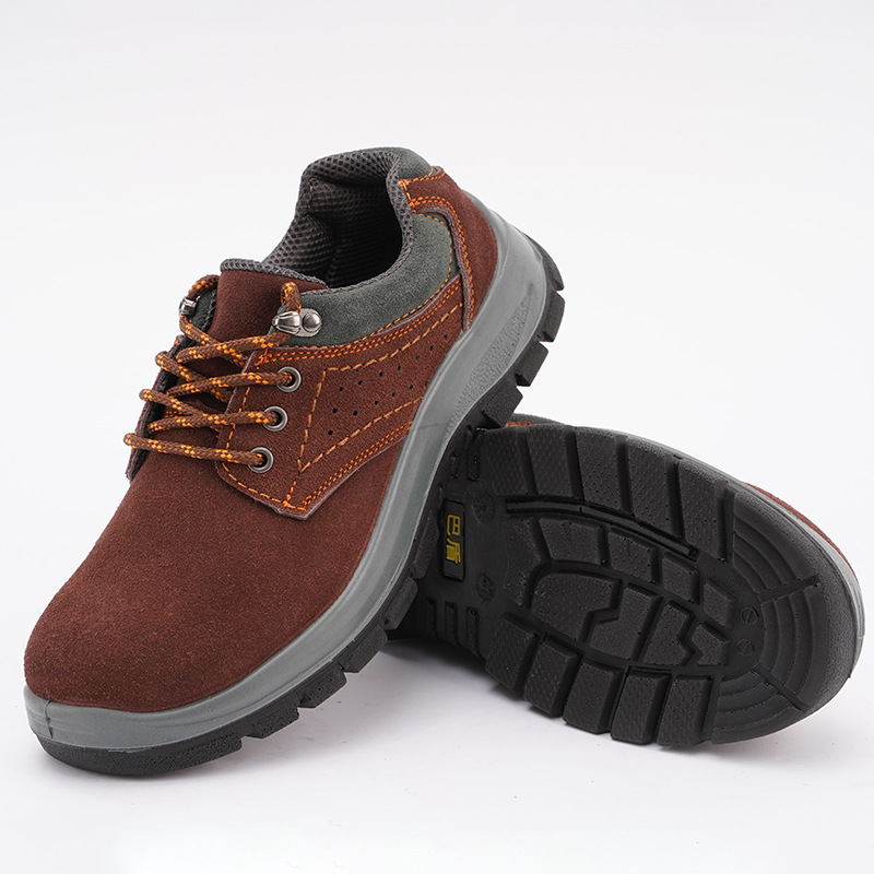 巴盾267-022低幫牛皮透氣安全鞋圖片4