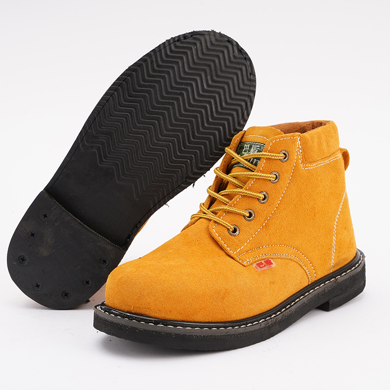 巴盾323-01防燙防火星焊工安全鞋圖片1