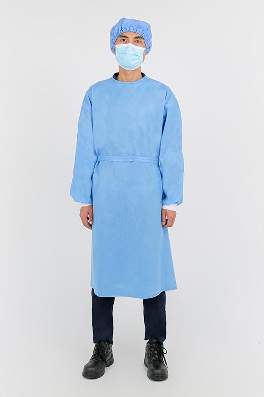 永霏M230連身式SMS無(wú)紡布一次性使用隔離衣圖片1