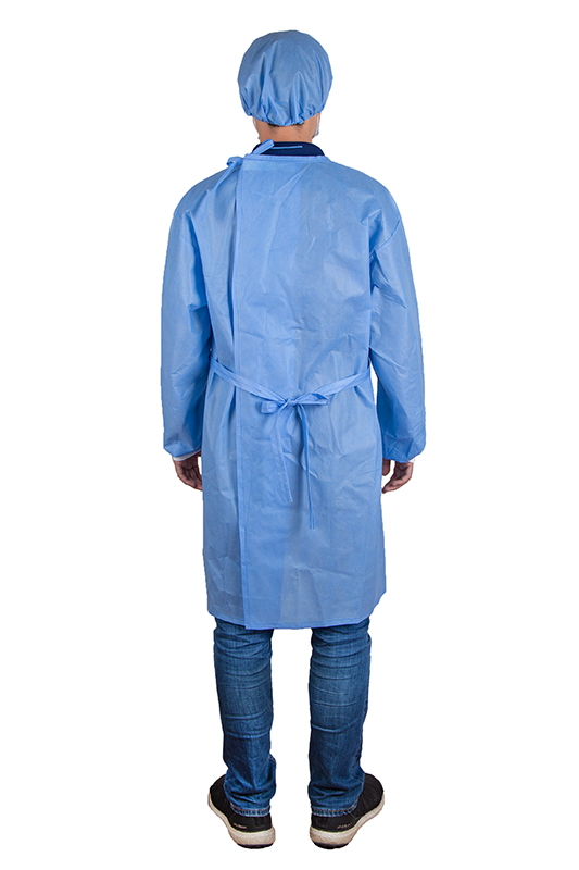 永霏M230連身式SMS無(wú)紡布一次性使用隔離衣圖片2